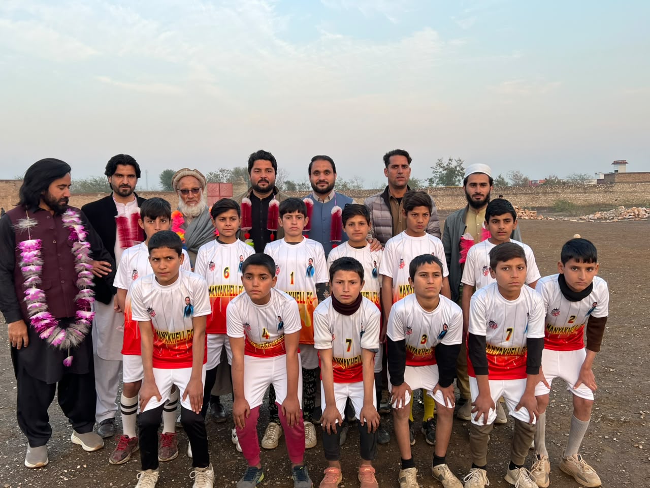 Football tournament in Bakarabad Village